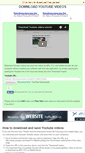 Mobile Screenshot of downloadyoutubevideo.org